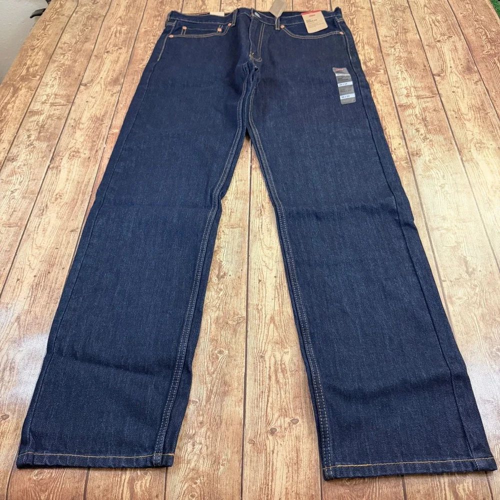 Levis 505 Regular Fit Jeans Mens 36x34